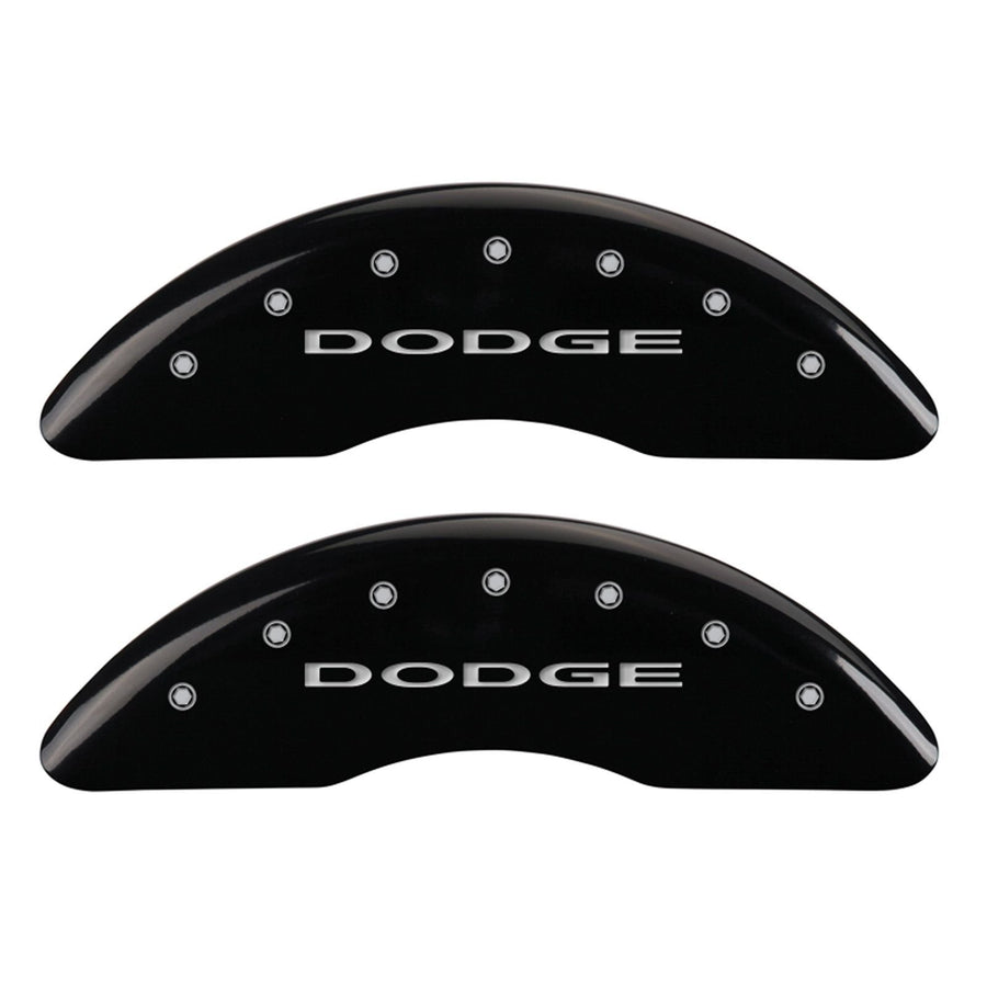 Caliper Covers MGP 12124SDD4BK with Black Powder Coat Finish, (Set of 4)