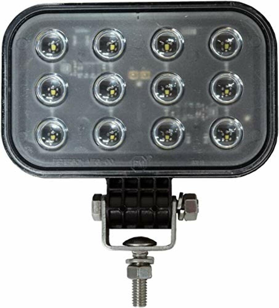 Led Work Light Peterson M906-MV, Rectangular, Pedestal-Mount, Hardwired, 1000 Lumen3"X5" Mv