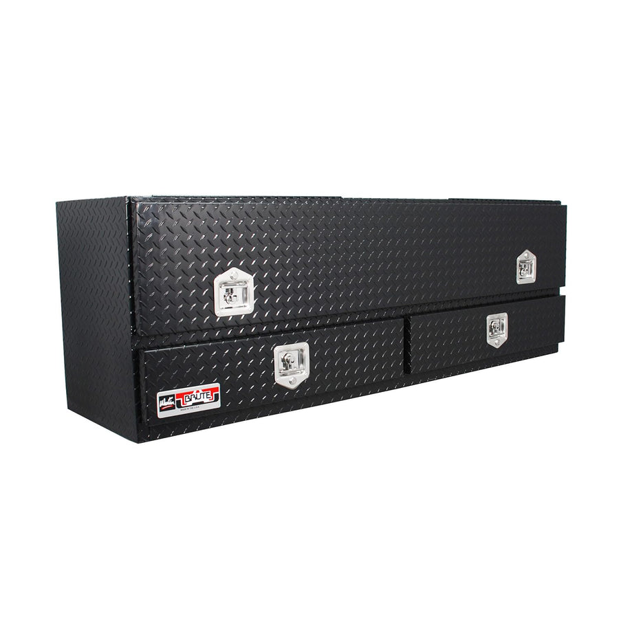 Brute High Capacity Stake Bed Contractor Tool Box Westin 80-TB400-72-BD-BT with Base Drawers 72x20x24 in.
