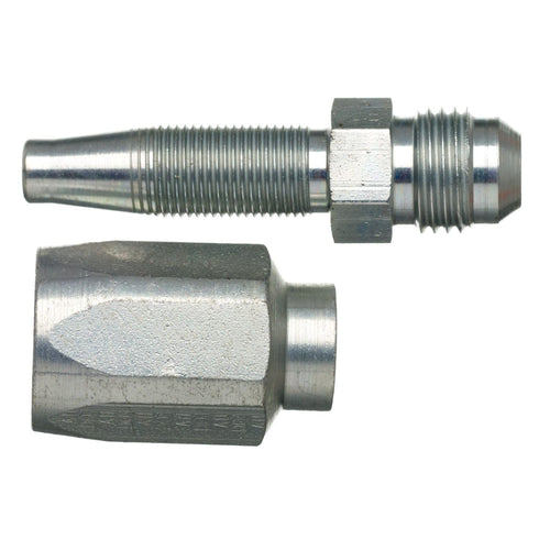Gates Field Attachable 16C5-16RMJ for C5C, C5D and C5M Hose, Male JIC 37 Flare, Steel, 7/8" ID