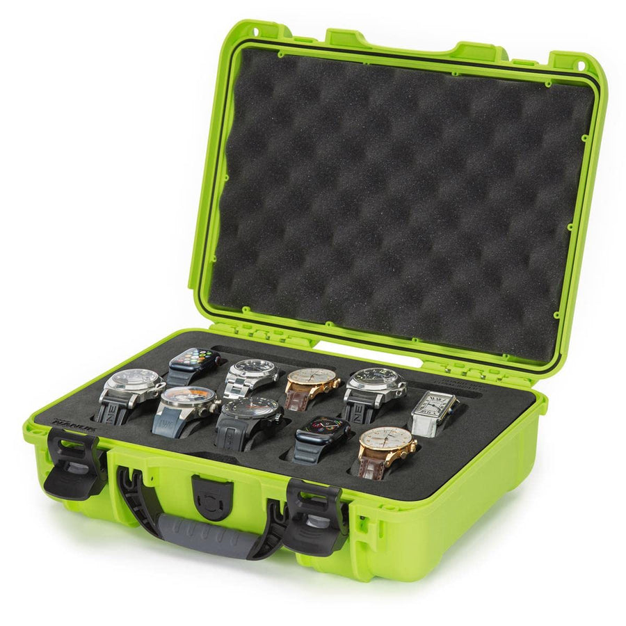 Waterproof Nanuk 910 Case with Foam Insert, Lime Watch