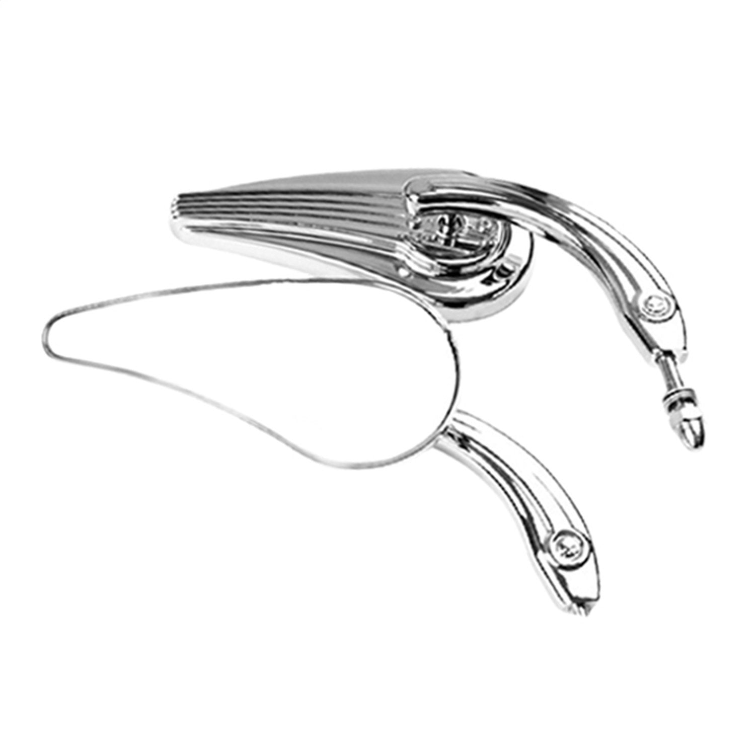 Chrome CIPA Motorcycle Duckbill Mirror Kit