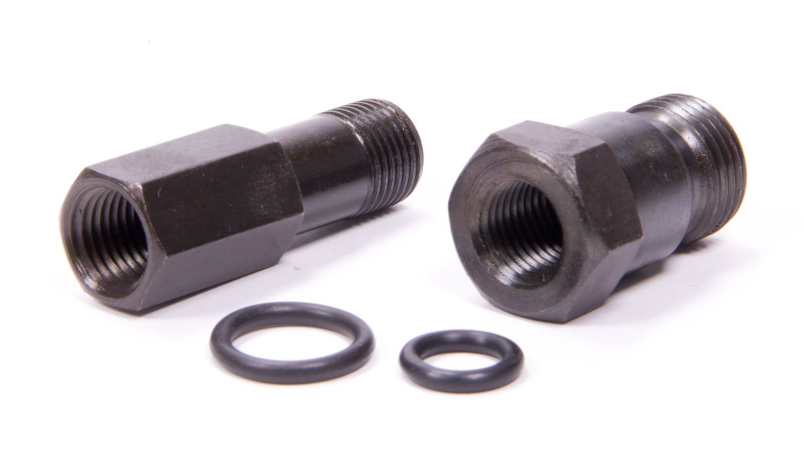 Black Proform 67400 Air Hold Adapter for 14mm/18mm Spark Plugs and 1/4 in NPT Female Threads - Pair