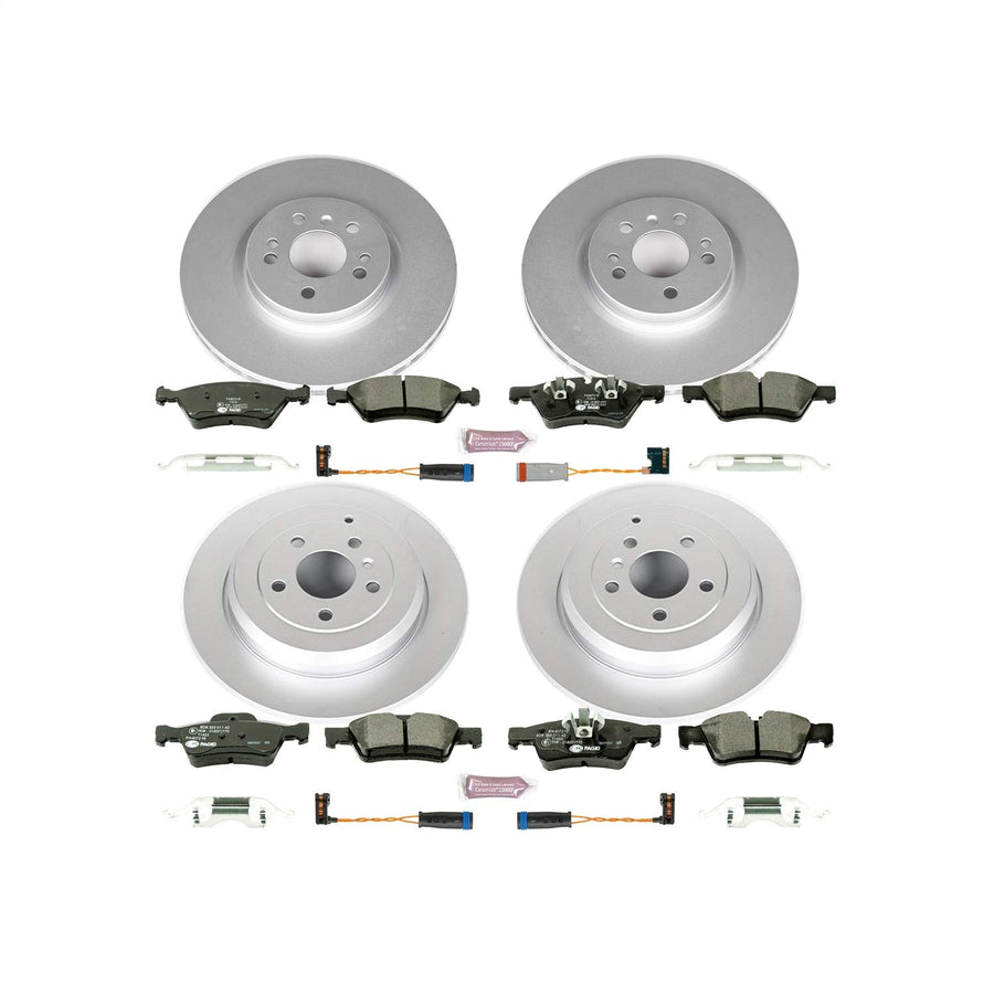 Euro-Stop Power Stop Brake Kit Front and Rear ESK4086