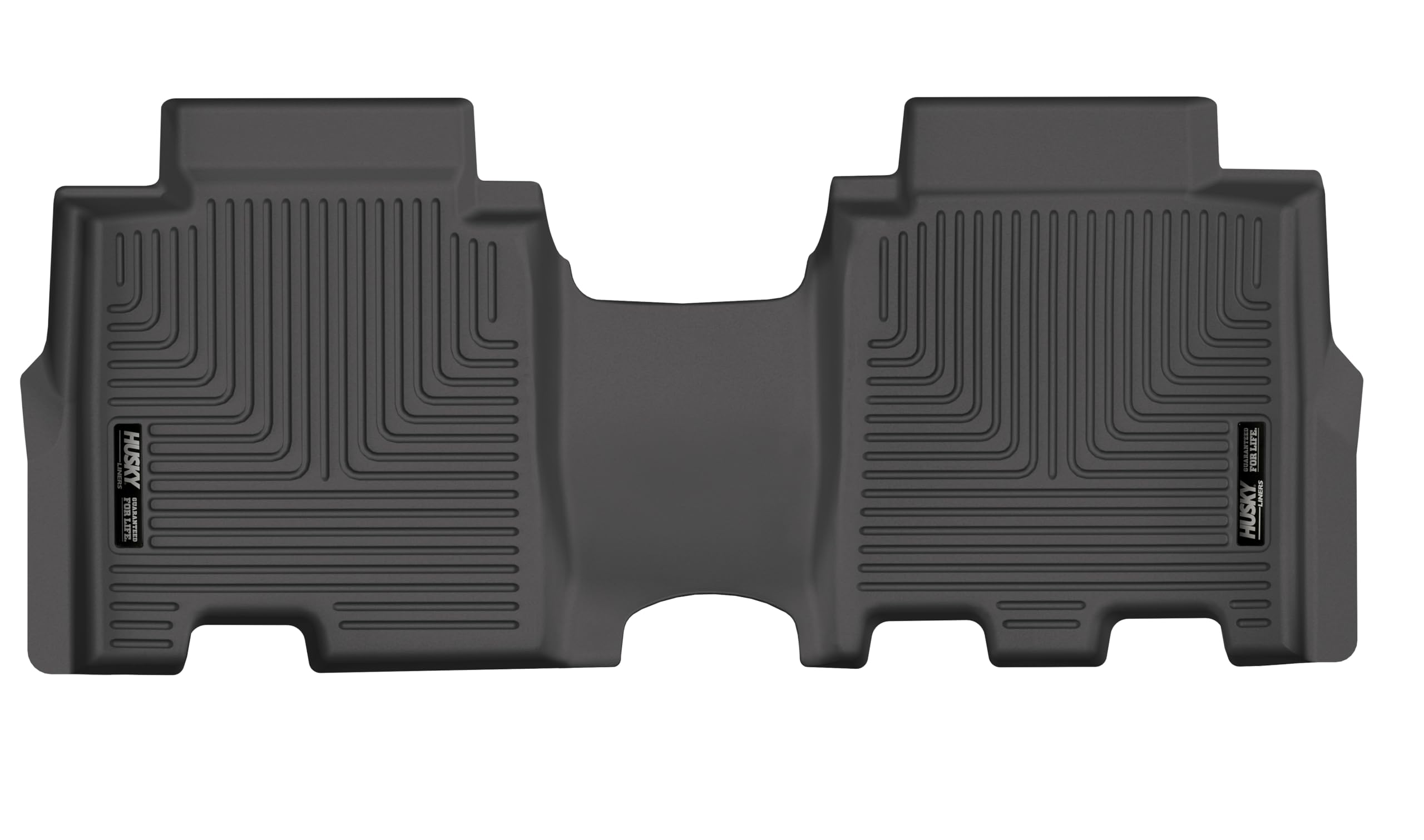 Weatherbeater Husky Liners Floor Mats | Fits 2021-2025 Ford Bronco (4-Door) | 2nd Row, 1-pc Black - 16811