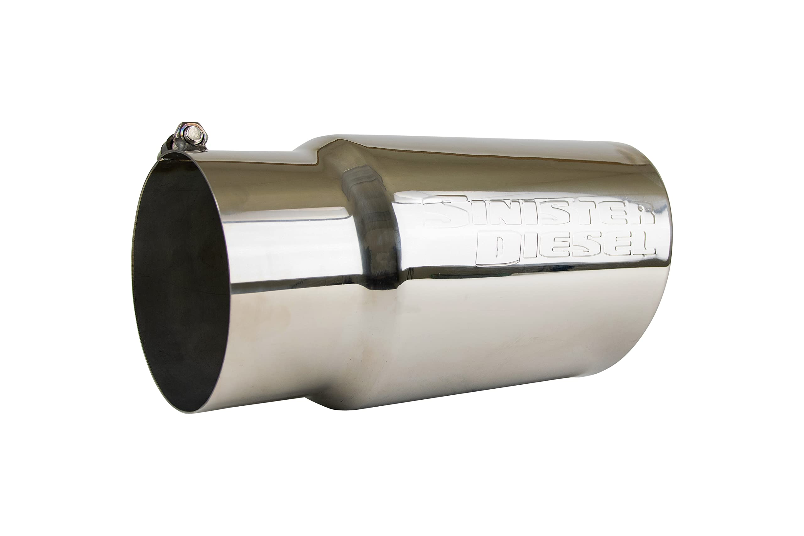 Polished Stainless Steel Sinister Diesel Exhaust Tip (5 to 6)