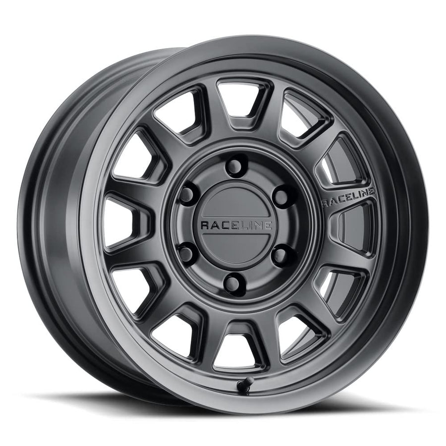 AERO HD Raceline Wheels Satin Black Wheel (17 x 8.5 inches /6 x 139 mm, 0 mm Offset)