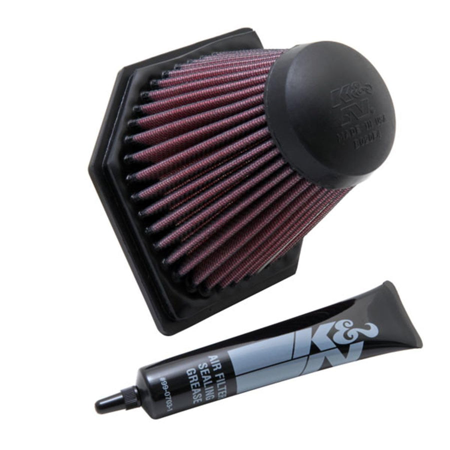 K&N Air Filter: High Performance Engine, Powersport Filter: Fits 2005-2016 BMW (K1300S, K1300R, K1300S 30 Jahre K-Modelle, K1300GT, K1300GT SE, K1200GT, K1200R, K1200R Sport, K1200S) BM-1205