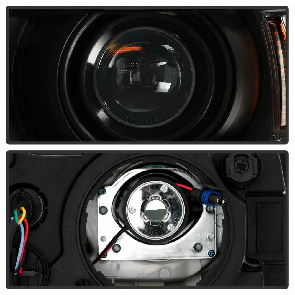 OEM Style Spyder Xtune Headlight (HD-JH-CS15HD-AM-BK) (POE)