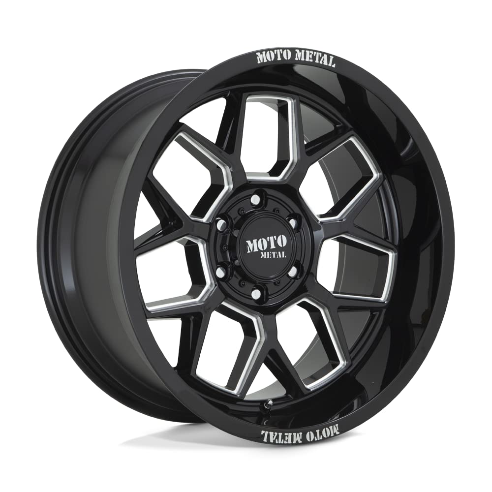Moto Metal 20X10 MO803 G-BLK MILL -18MM - 8X170 MO80321087318N