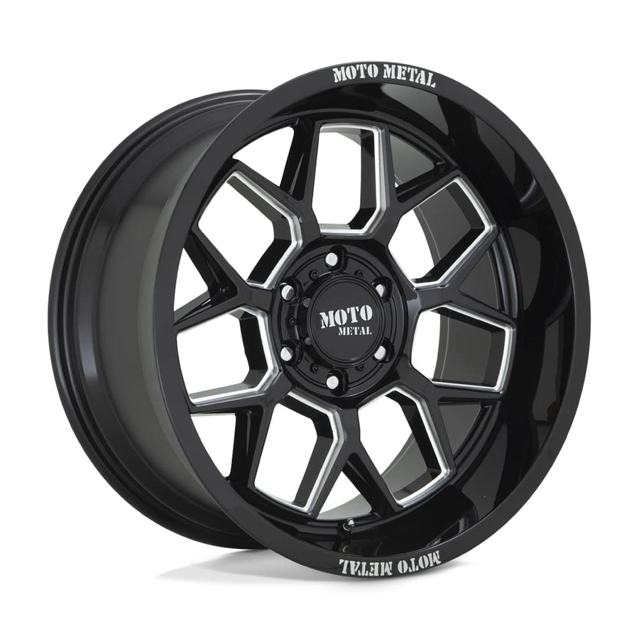 Moto Metal 20X10 MO803 G-BLK MILL -18MM - 8X170 MO80321087318N