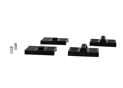 Whiteline Rear Leaf Spring Bushing Set W73825 Compatible with 70-81 Camaro, Firebird