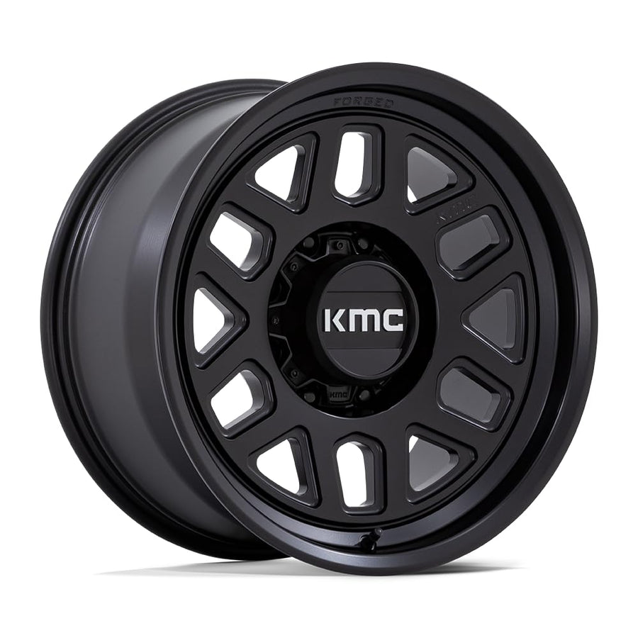KMC Wheels 18X9 MESA FORGED MONOBLOCK 8X1705.71 18mm SATIN BLACK - KM451MX18908718