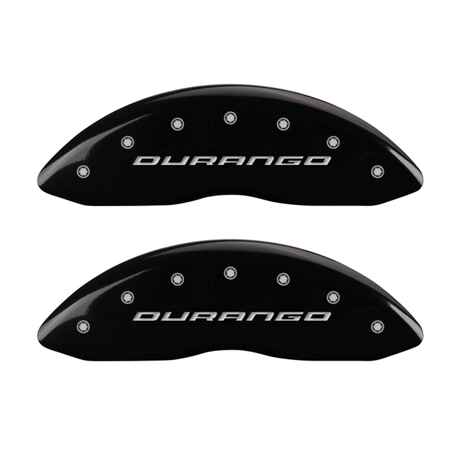 Caliper Covers MGP 12043SDG1BK with Black Powder Coat Finish, (Set of 4)