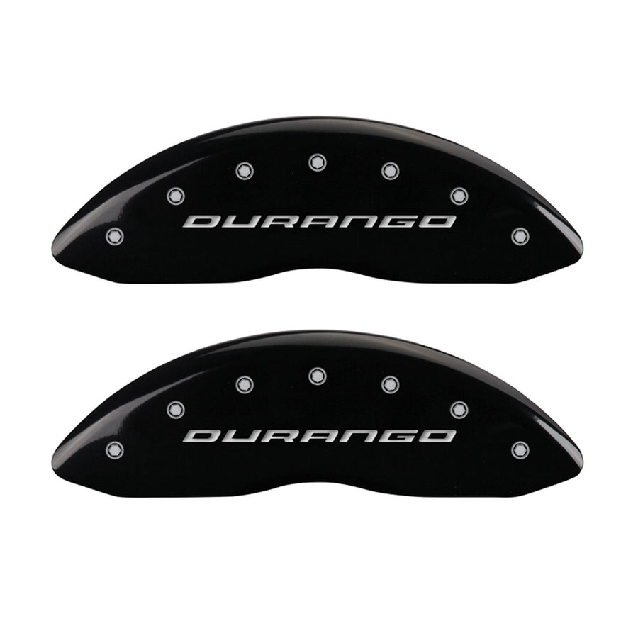 Caliper Covers MGP 12043SDG1BK with Black Powder Coat Finish, (Set of 4)