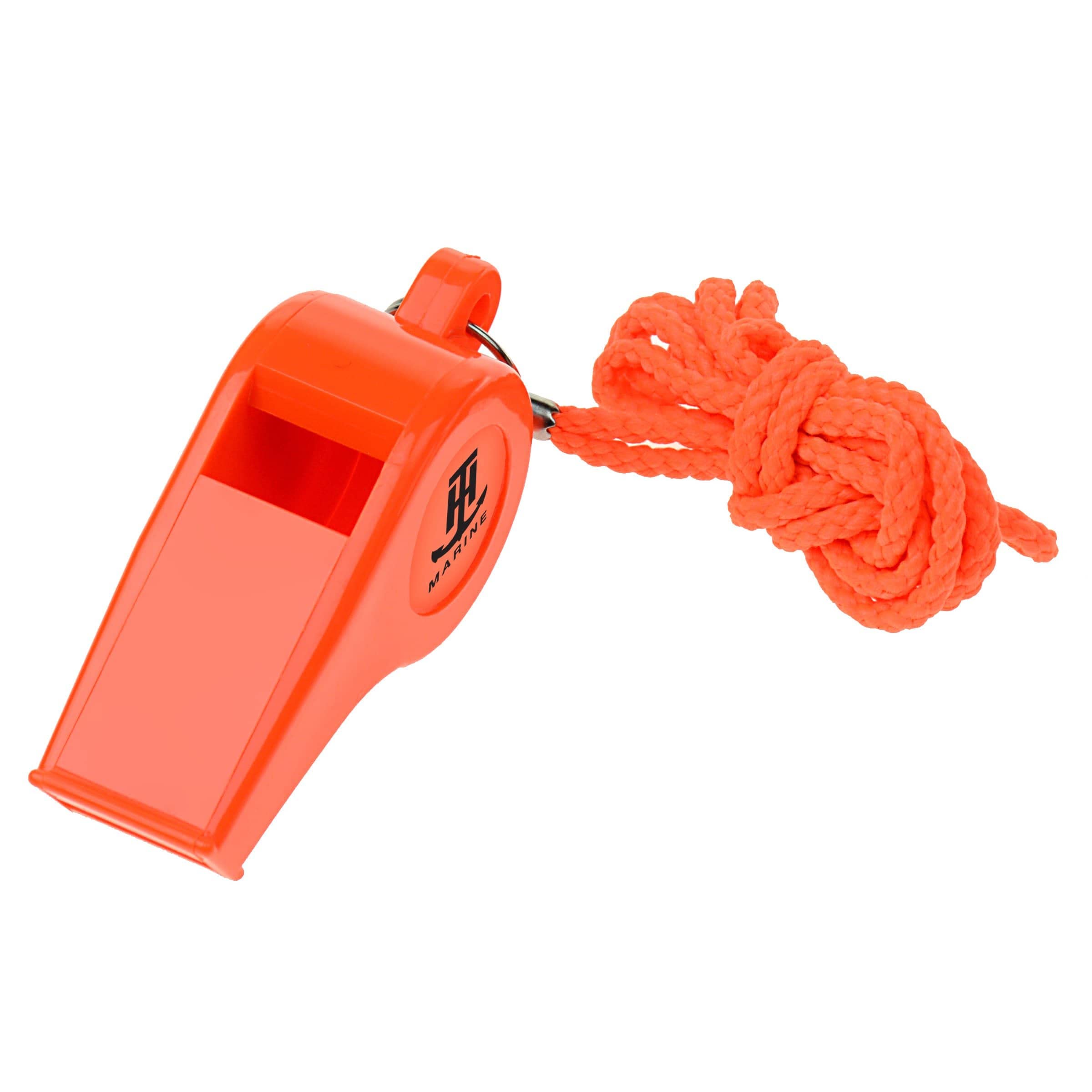 T-H Marine Whistle Safety - Loud, Durable, and Waterproof Emergency Signal Whistle for Boating and Outdoor Use