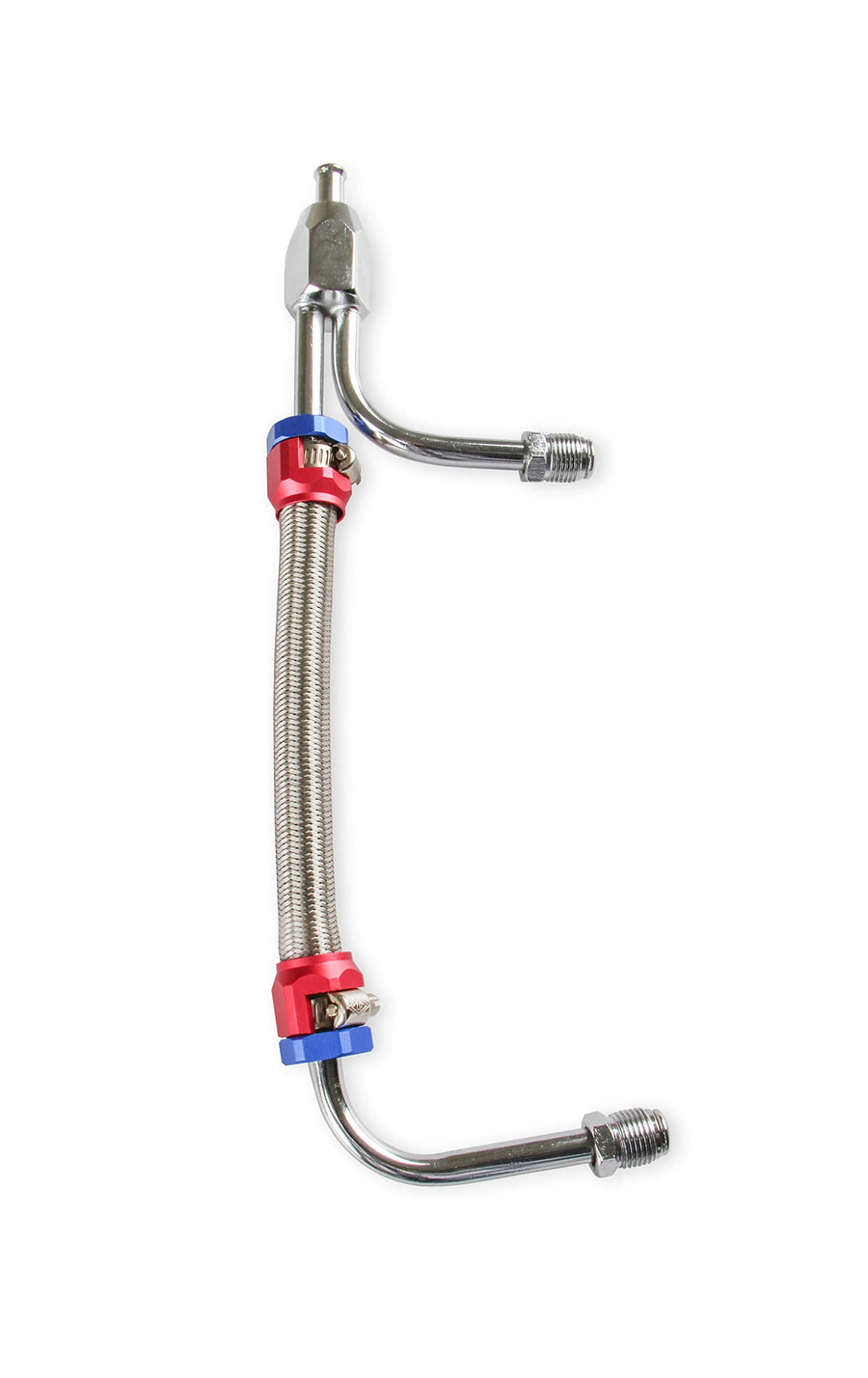Adjustable Mr. Gasket Fuel Line W/Gauge, 0.125 in. NPT