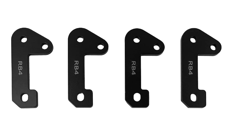 3 Inch Demon Powersports Bracket Lift Kit (2018-22) Polaris Ranger 1000, Increases Ground Clearance & Larger Space Between Tires & Fenders to Be Mounted, Powder Coated for Protection, Easy to Install