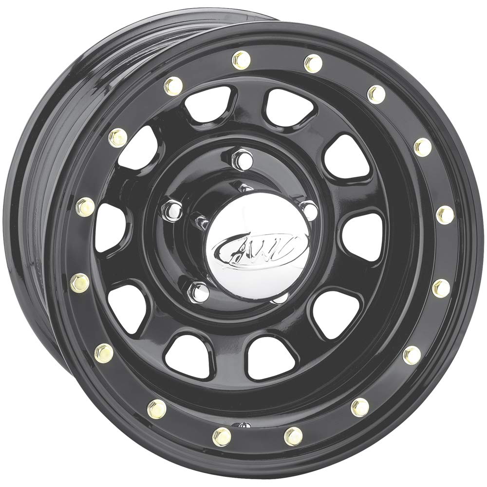 Daytona AWC 54M Custom Wheel - Matte Black with Street Lock 15" x 10", -44 Offset, 6x139.7 Bolt Pattern, 108mm Hub