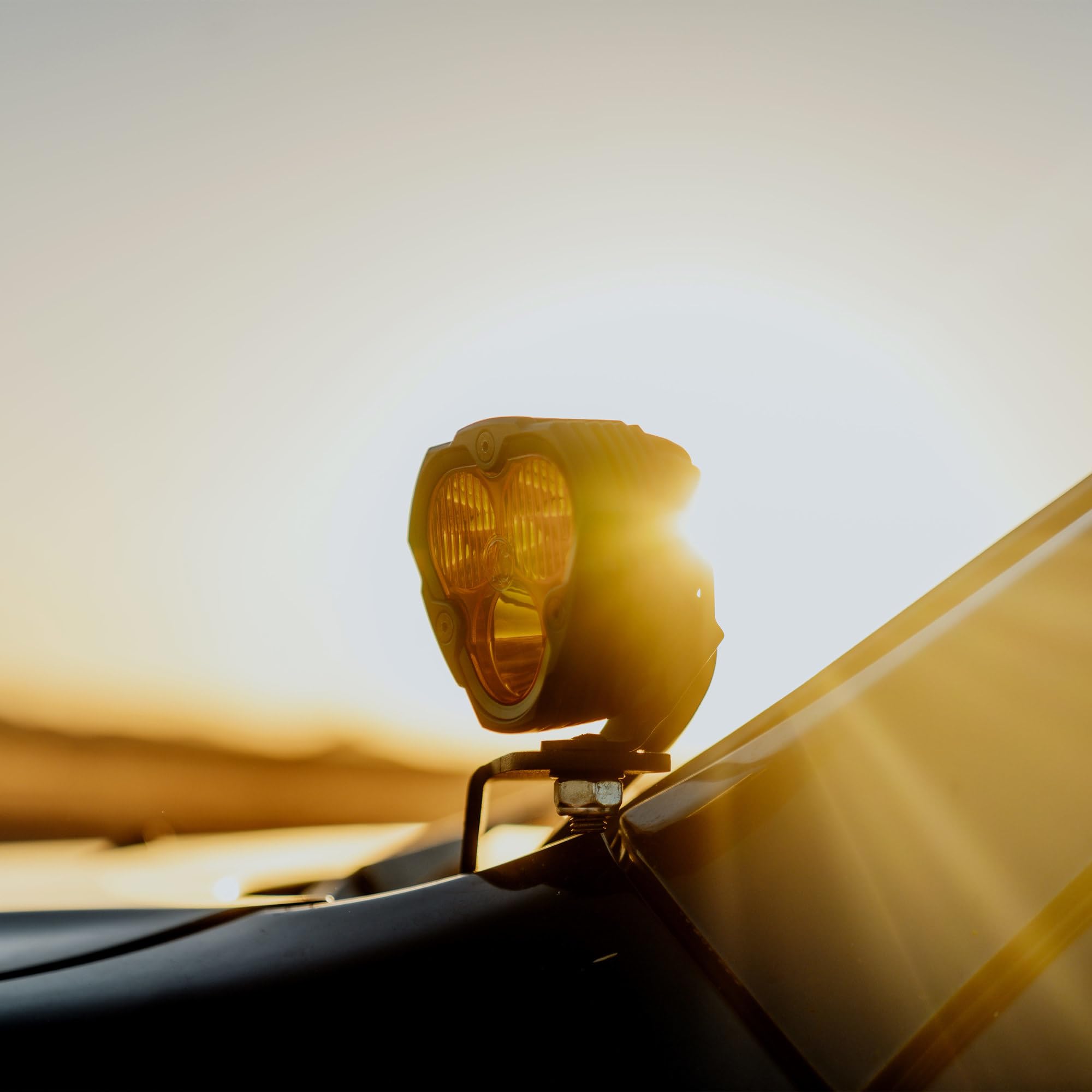 KC Hilites 3 Flex ERA® LED Light - Performance Yellow Combo Beam Lens
