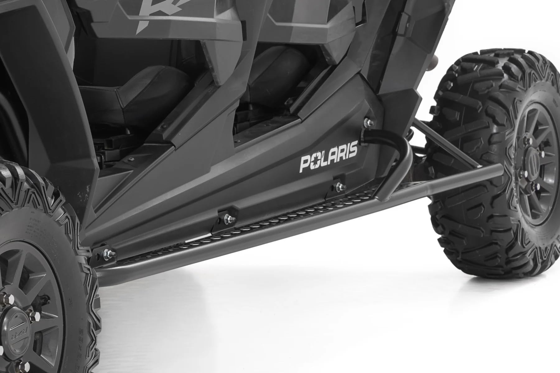 Rough Country Rock Sliders for RZR XP4 1000 Polaris (2019-2023) - Fits 4-Seater Models, Protects UTV from Rocks, Trees, Debris
