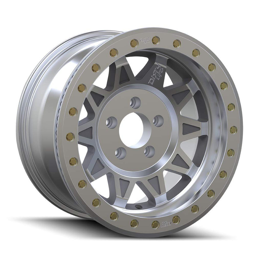 ROADKILL Dirty Life MACHINED BEADLOCK Wheel with Alloy Steel (17 x 9. inches /99 x 71 mm, -38 mm Offset)