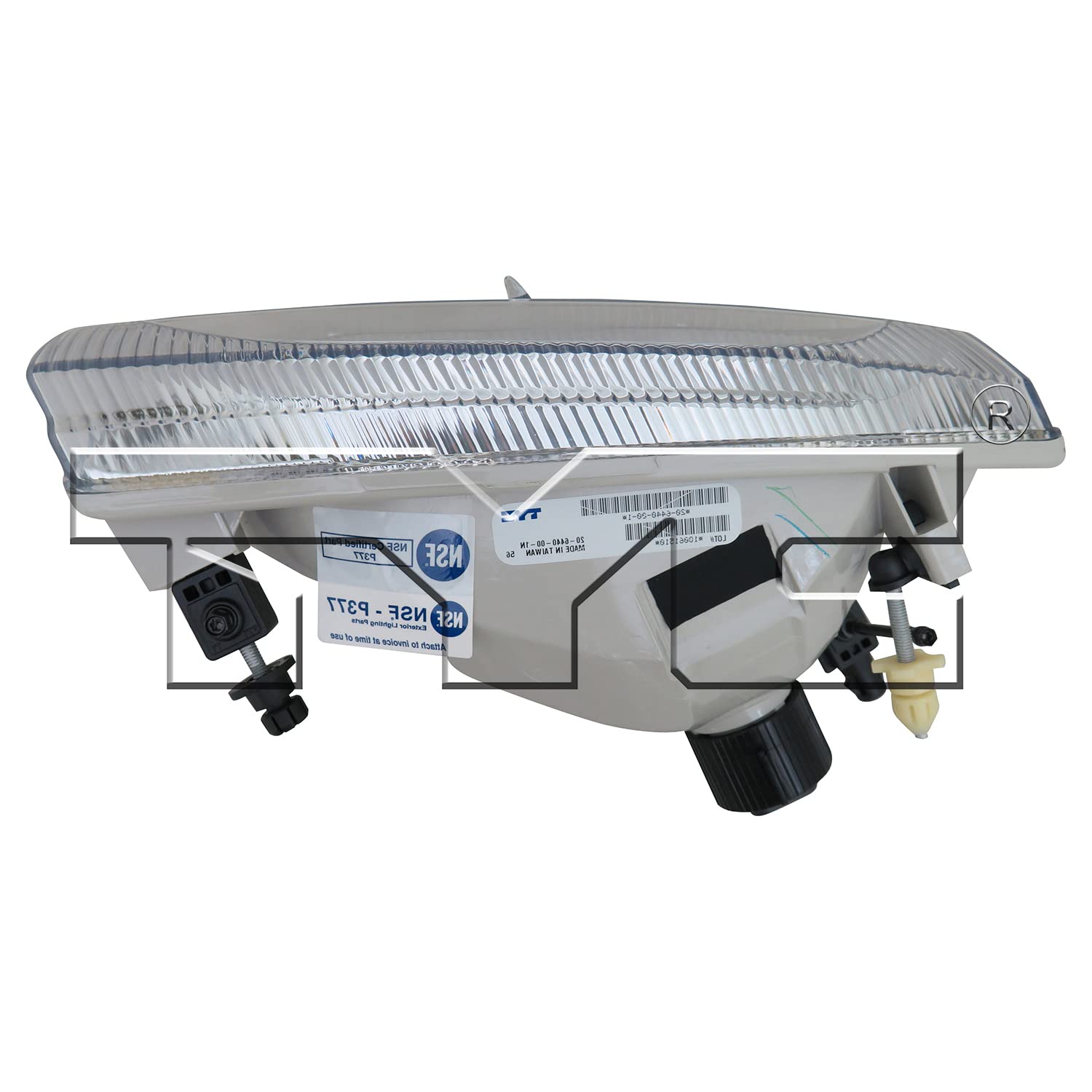 Right TYC Headlight Assembly Compatible with 2002-2004 Ford F- Series Pickup (Hvy Dty)