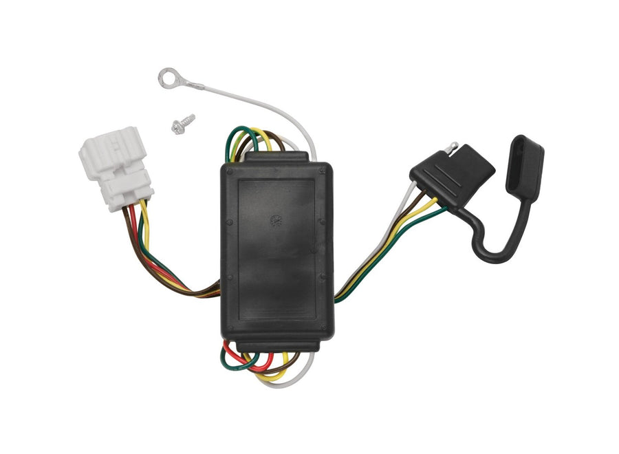T-One® T-Connector Harness, Tekonsha 118427, 4-Way Flat, w/Circuit Protected Converter, Compatable with 2007-2011 Honda CR-V Black