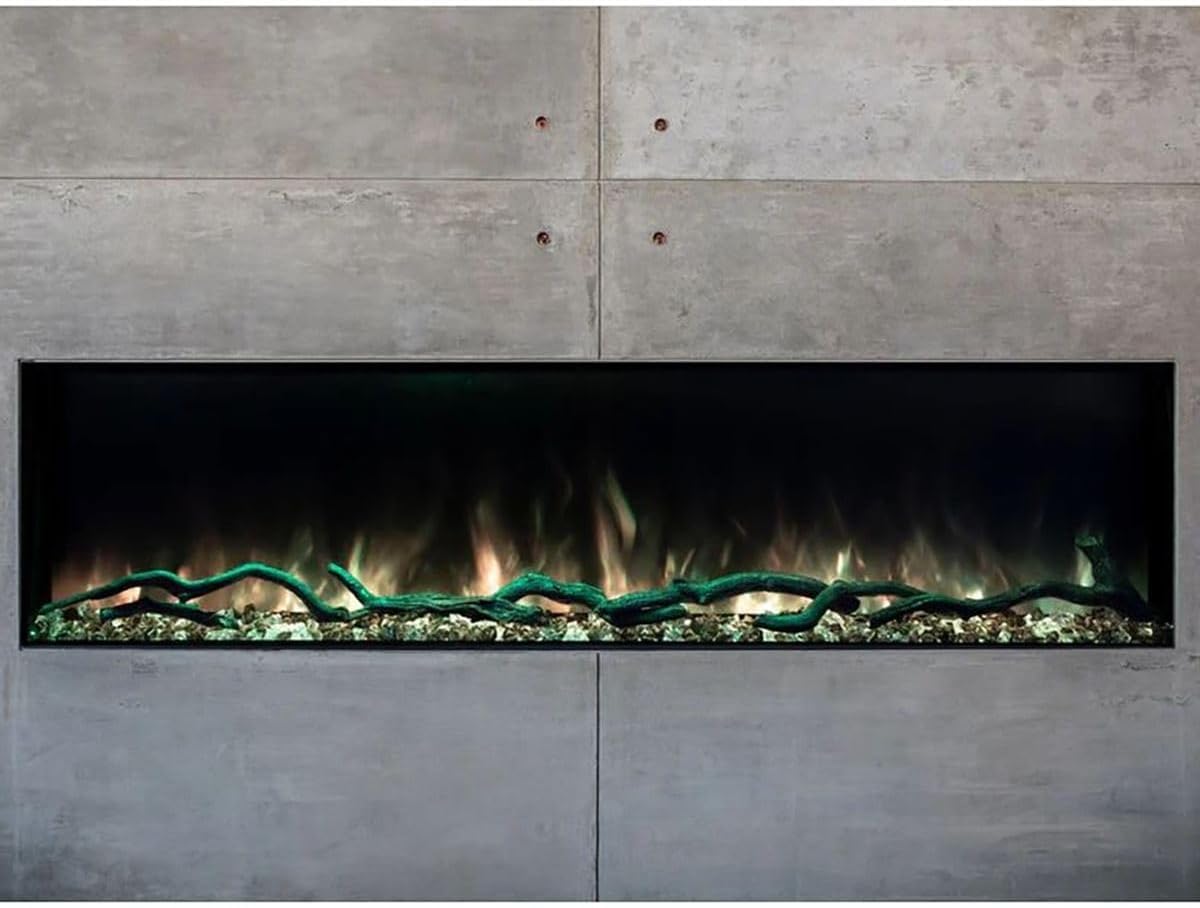 68" Modern Flames Landscape Pro Slim Built-in Electric Wall Fire Place