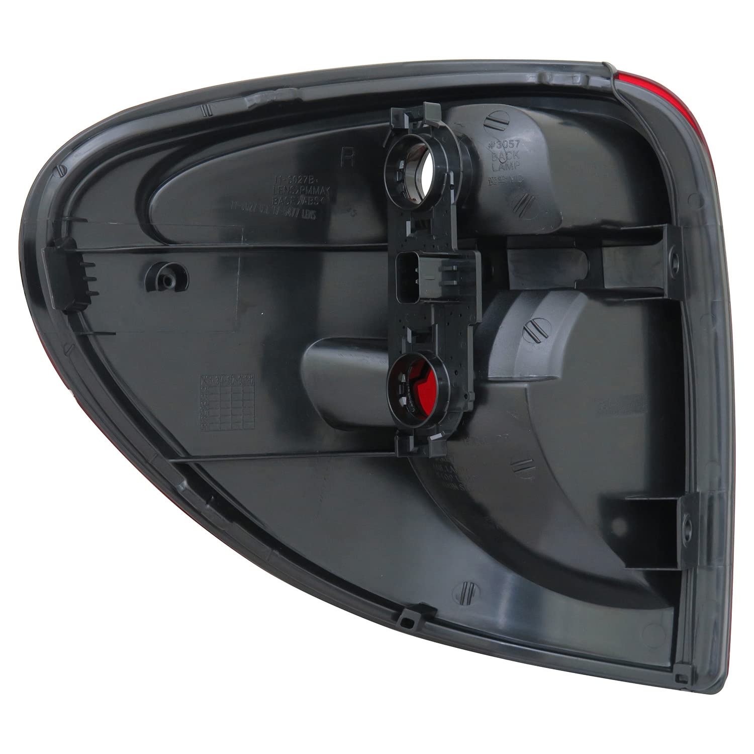 Right TYC Tail Light Assembly Compatible with 2004-2007 Dodge Caravan/Grand Caravan