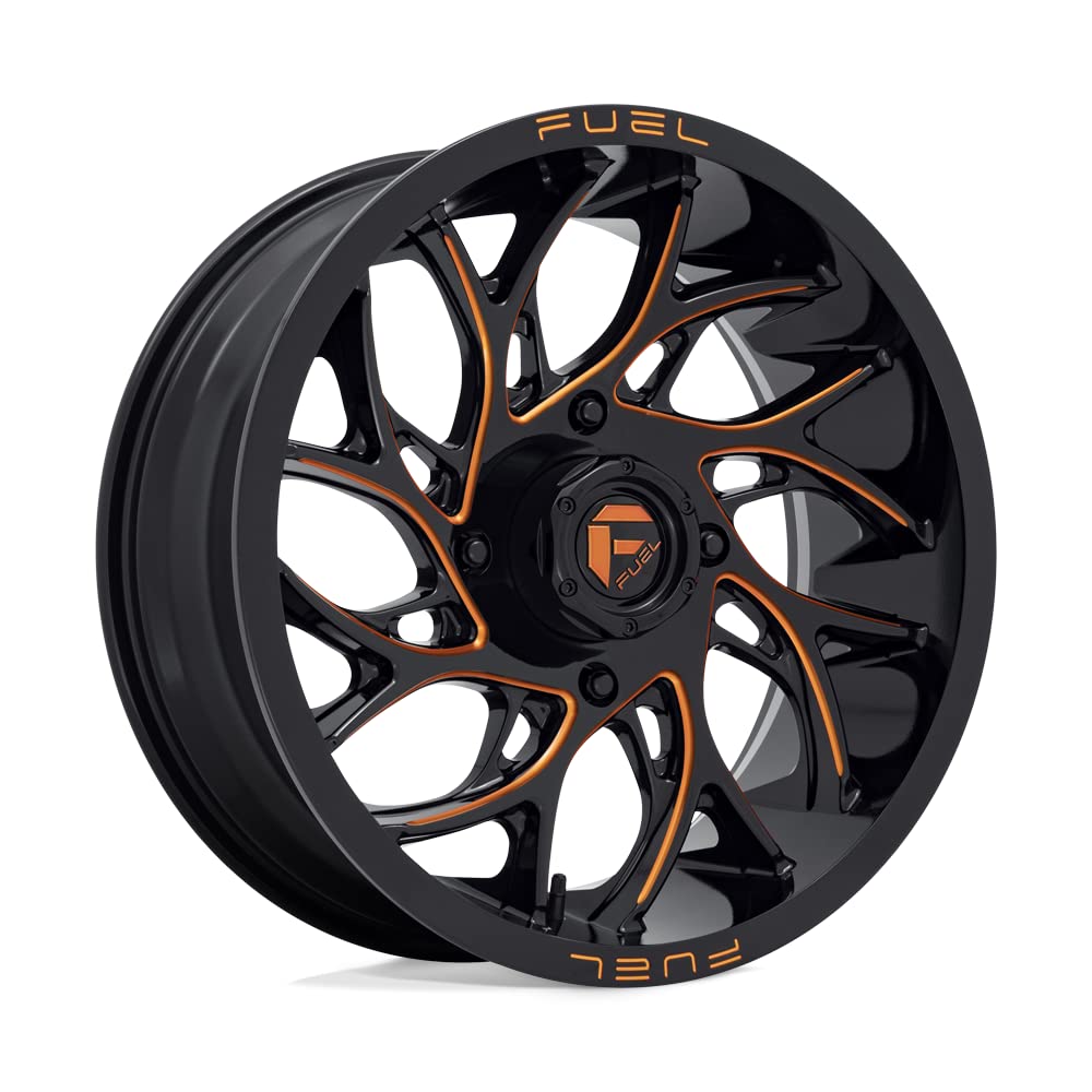 UTV Fuel D780 18X7 4X156 G-BLK-MILL-OR 13MM - D7801870A544