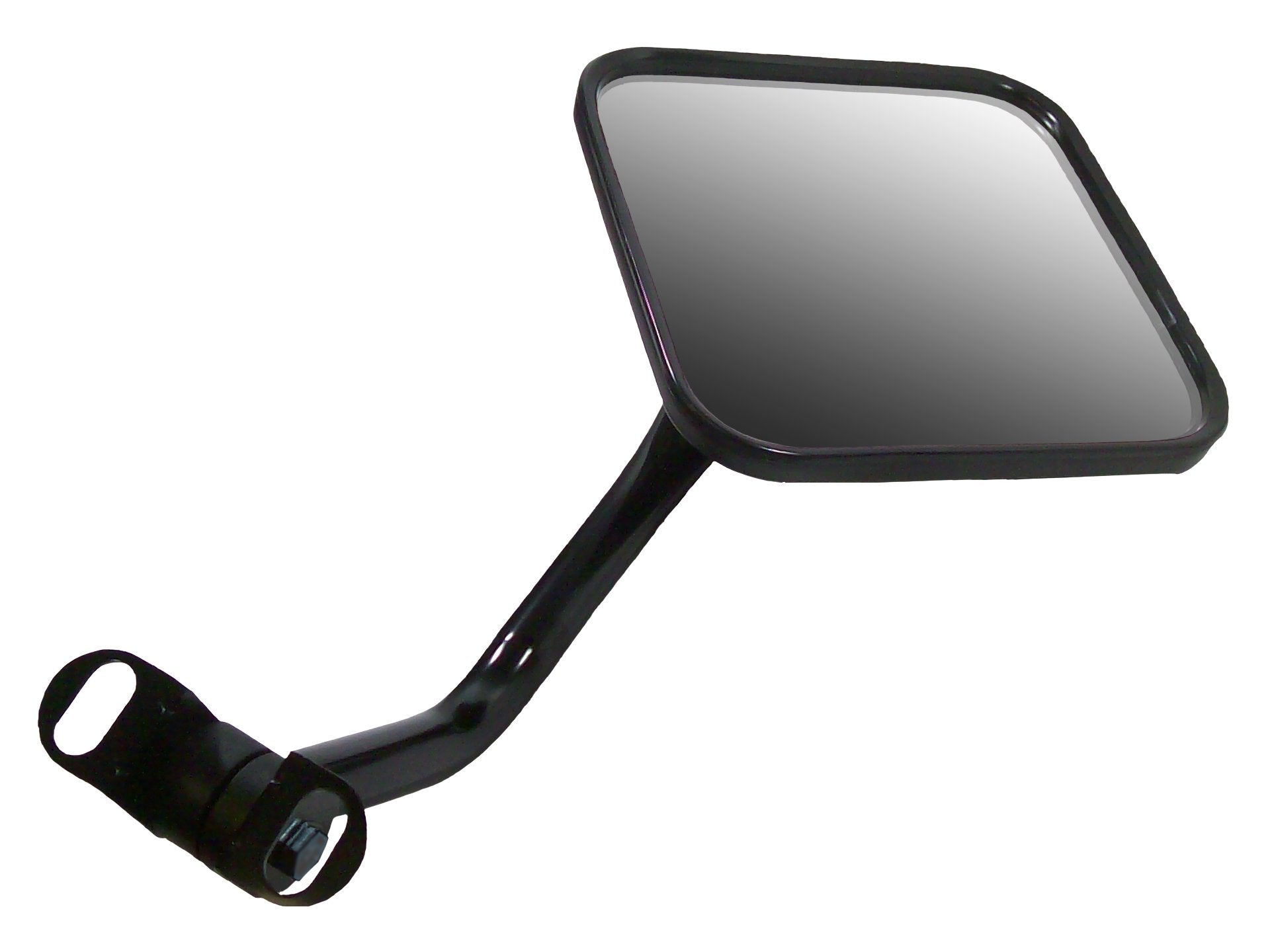 Jeep CJ CIPA 44700 Black Manual Replacement Driver Side Mirror OE Style