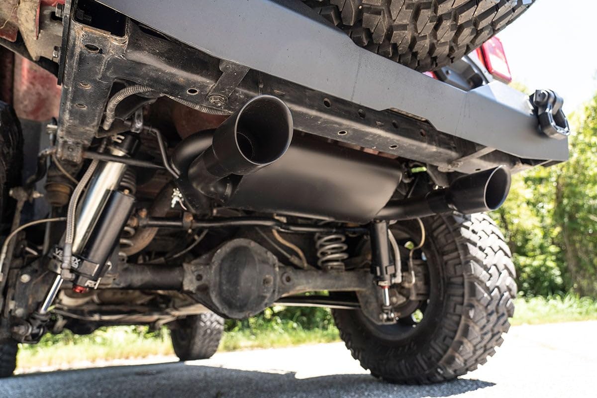 Rough Country Exhaust Performance for 2007-2018 Jeep Wrangler JK - 96002A
