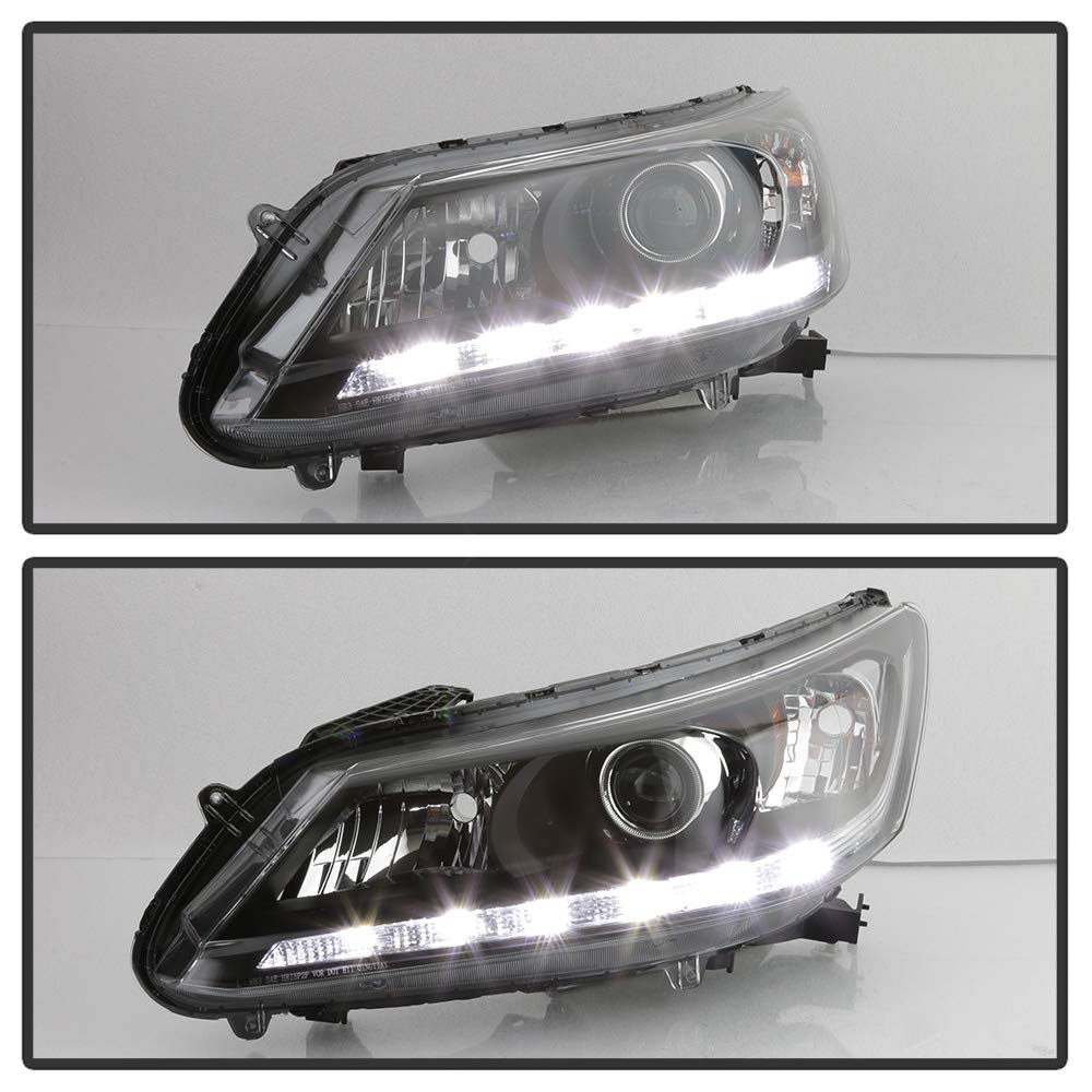 OEM Style Xtune Headlights (HD-JH-HA13-4D-LED-BK)