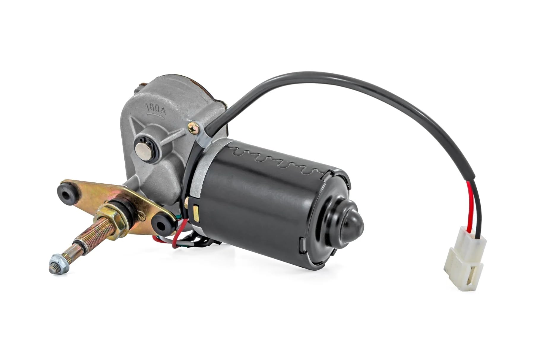 12V UTV Powered Rough Country Wiper with Washer Tank - 1L Reservoir, Washer Nozzle, Built-in On/Off Switch, 16-inch Wiper Blade