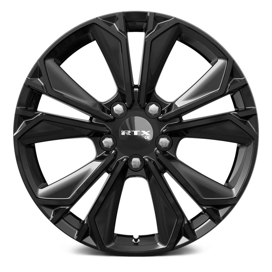 Custom RTX HD-01 Wheel - 18x7.5, 45 Offset, 5x114.3 Bolt Pattern, 64.1mm Hub - Gloss Black Rim