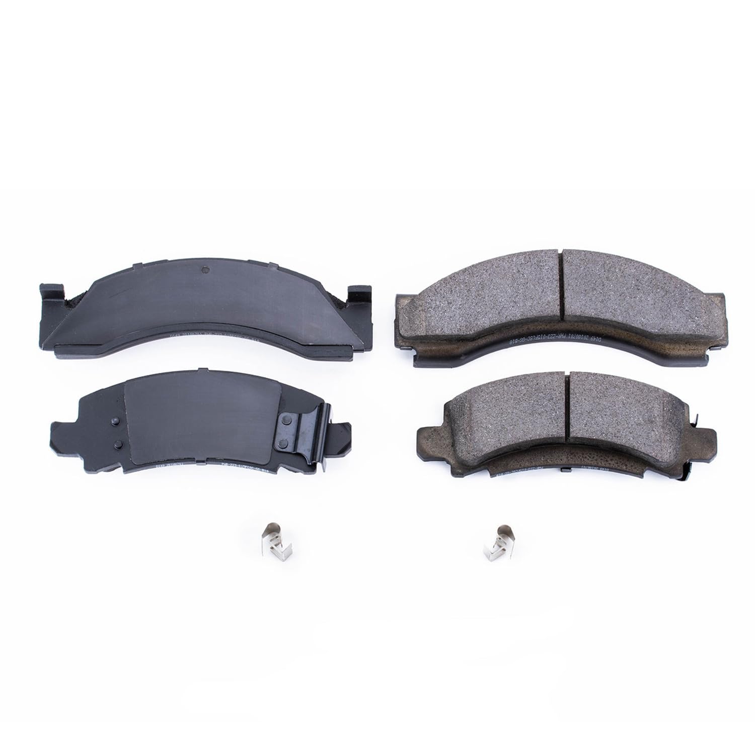 Power Stop Brake Kit Front For Chevrolet C30 1975-86 |C30 Pickup 1974 |C3500 1990 |C3500HD 1991-94 |G30 1975-96 |Chevrolet G30 Van 1974 - Ceramic Brake Pads With Installation Hardware, 17-149