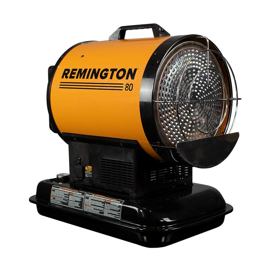 80,000 BTU Remington LP Propane Radiant Heater | For Construction Sites and Garages up to 2,000 square feet (REM-80-OFR-O)