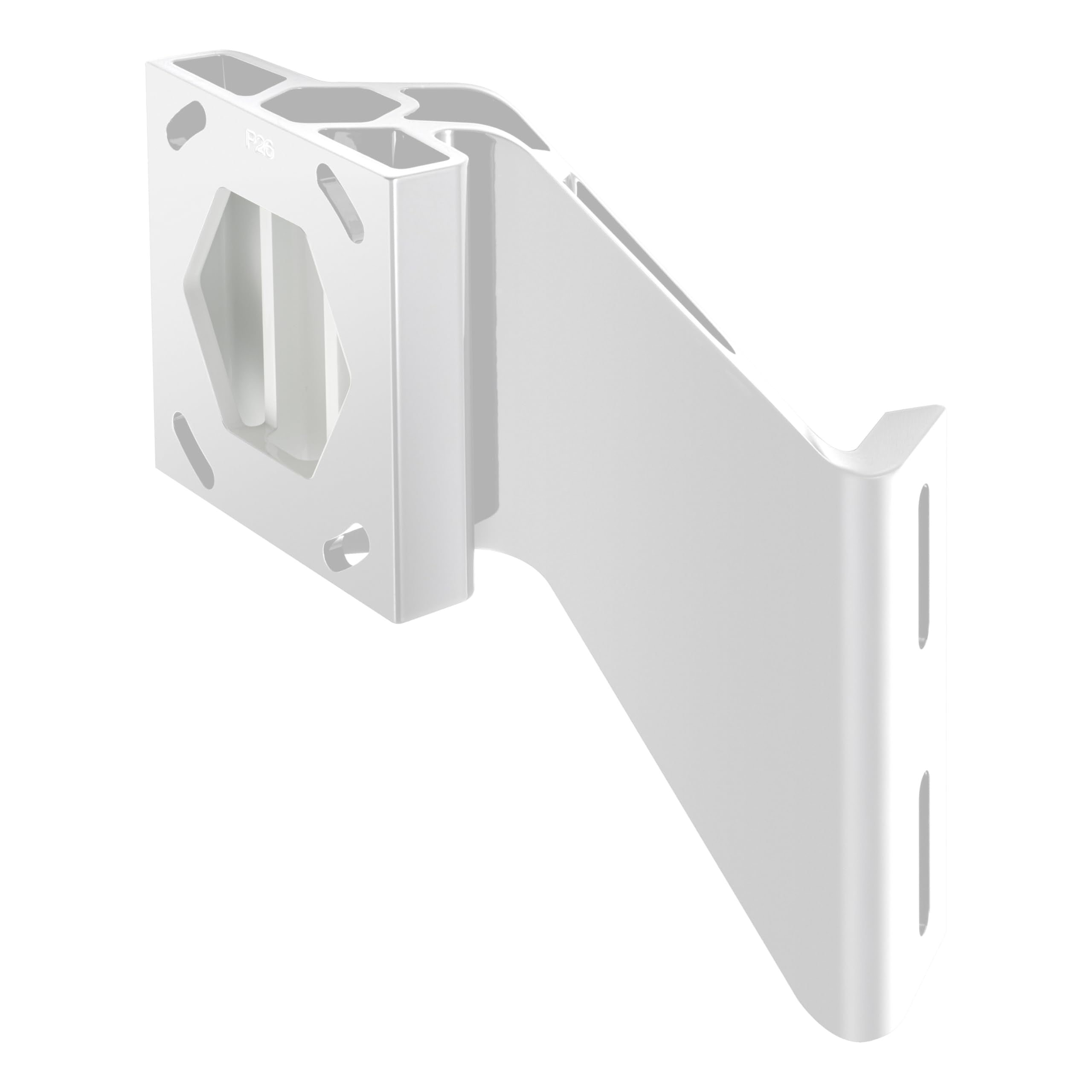 Minn Kota Raptor Jack Plate Adapter Bracket for Port – 2" Setback, 6" Rise, White