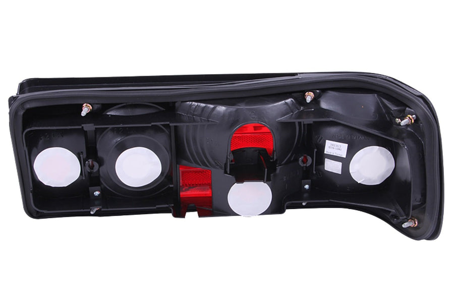 221132 Anzo 1986-1991 Mercedes Benz S Class W126 Tail lights Red/Clear