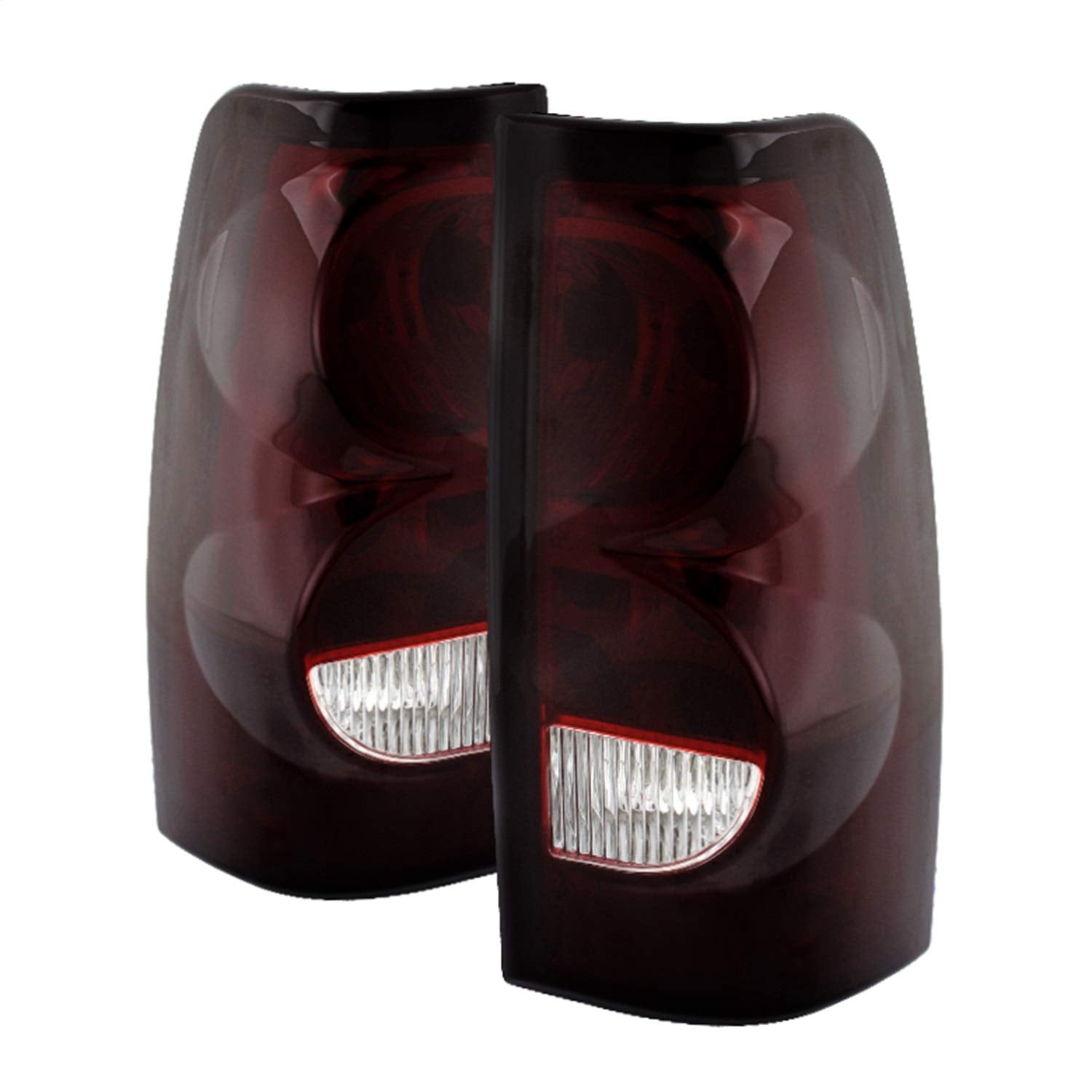 Chevy Silverado Xtune ALT-JH-CS03-OE-RSM Tail Light, Red Smoke