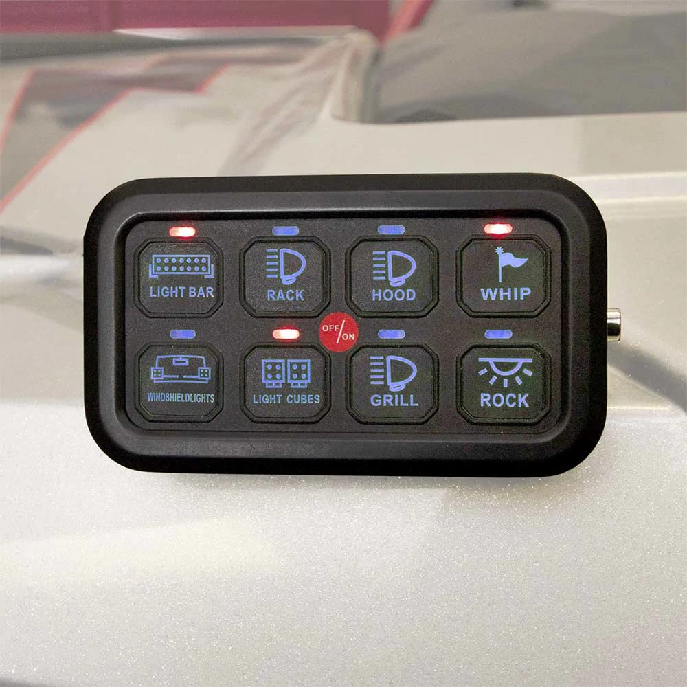 Universal On-Off Control Metra 8 Switch Panel