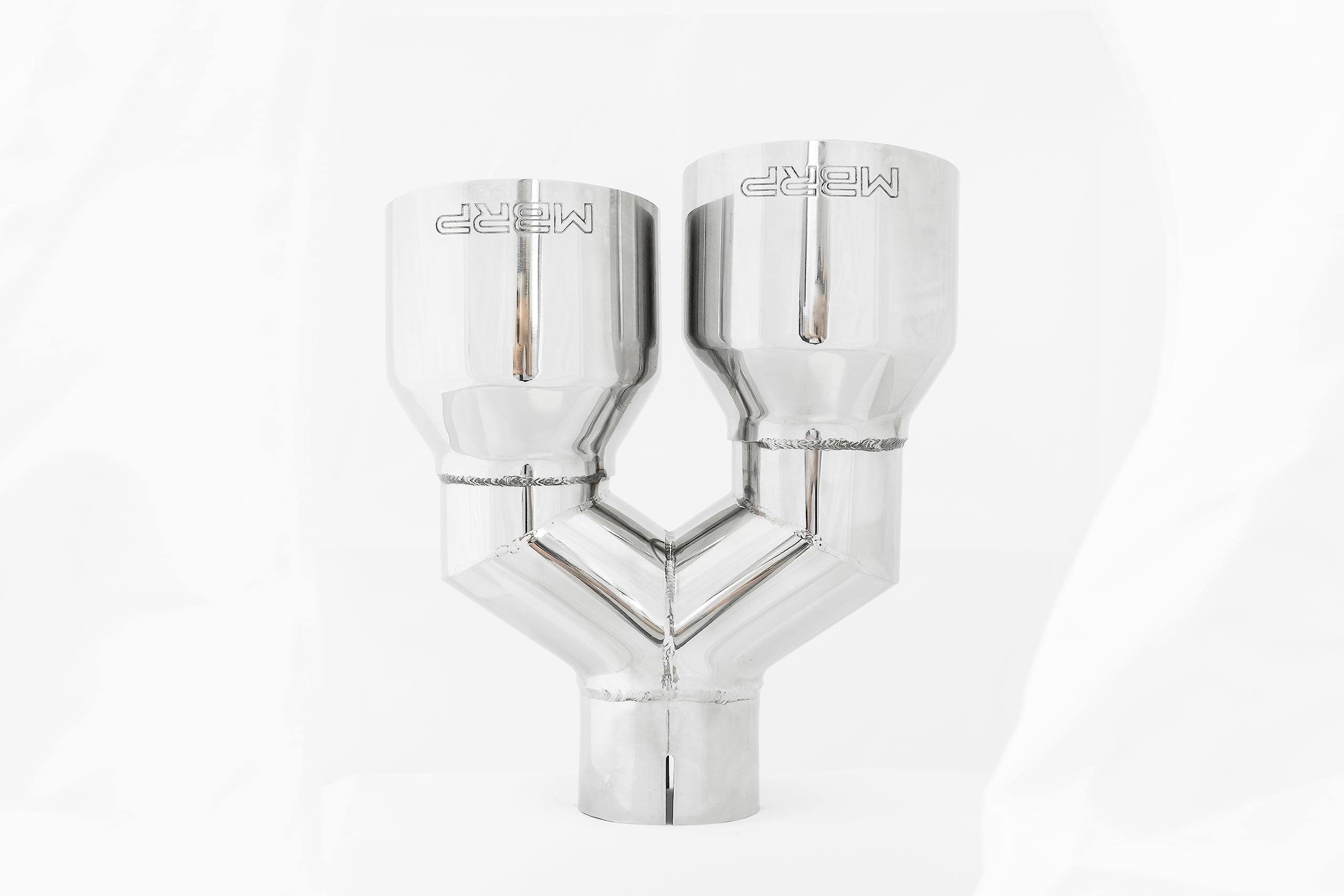 MBRP Dual Tip T304 SS 4in OD/2.5in Inlet