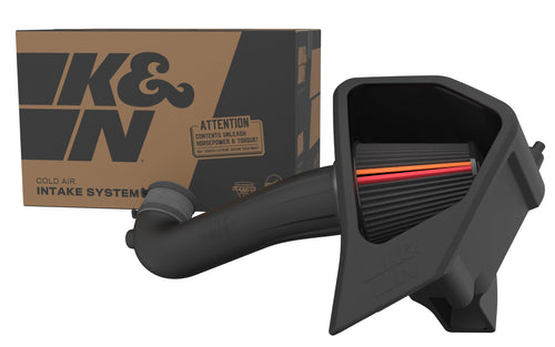 NextGen K&N Cold Air Intake System: Dry-Flow Cotton Filter: Compatible with 2019-2025 CADILLAC/CHEVROLET/GMC Escalade; Silverado 1500; Suburban; Tahoe; Sierra 1500; Yukon; Yukon XL; 50-3110D