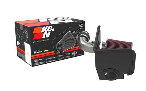 Cold Air Intake System K&N: High-Flow Air-Filter, Increase Performance & Horsepower: Compatible with 2021 MAZDA 3, 69-6036TC