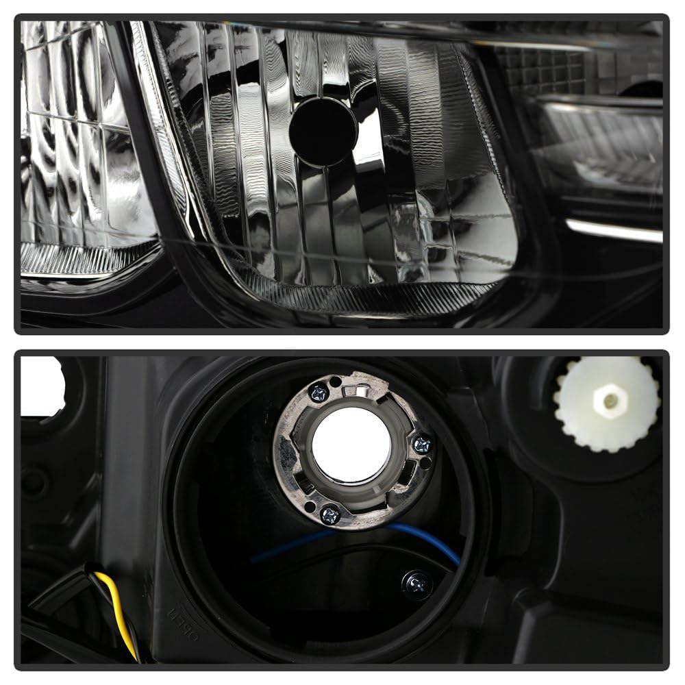 Chevy Trax 17-20 Spyder (POE) Passenger Side Halogen Crystal Headlight - Low Beam-H7(Not Included) ; High Beam-HB3(Not Included) ; Signal-WY21W(Included) - OE Right