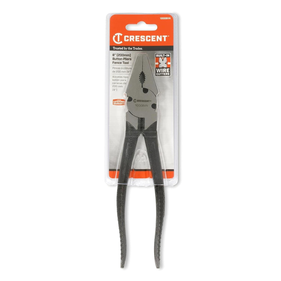 8" CRESCENT Button Fence Pliers - 10008VN-05
