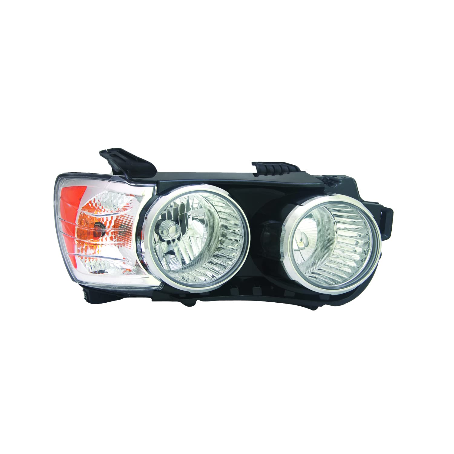 Right TYC Headlight Assembly Compatible with 2012-2016 Chevrolet Sonic