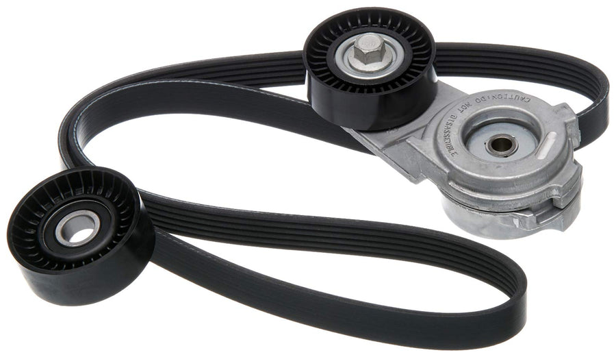Complete Gates Serpentine Belt Drive Component Kit 90K-38417