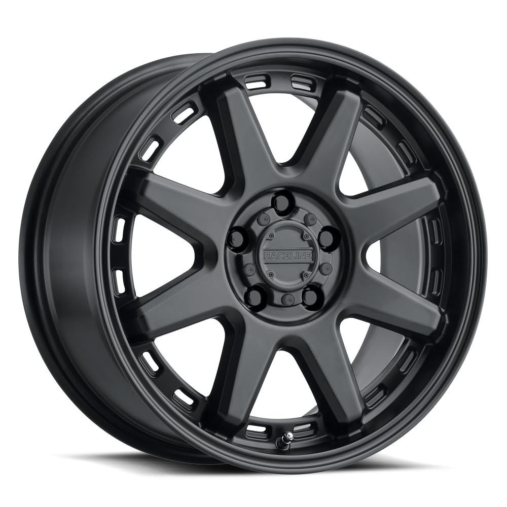 Scout CUV Raceline Wheels 947B Satin Black Wheel (17 x 8. inches /5 x 127 mm, 35 mm Offset)